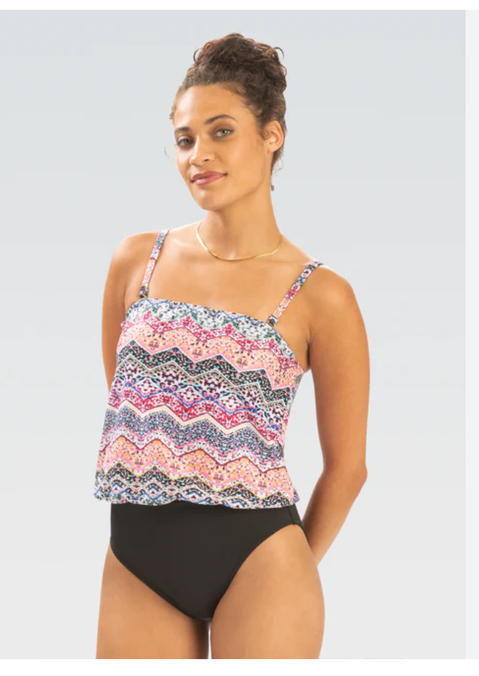 5Z10 Strapless Blouson Swim Suit – Flair Athletics