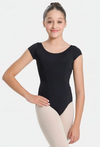 SL13 Child Round Neck Cap Sleeve Leotard