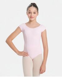 SL13 Child Round Neck Cap Sleeve Leotard
