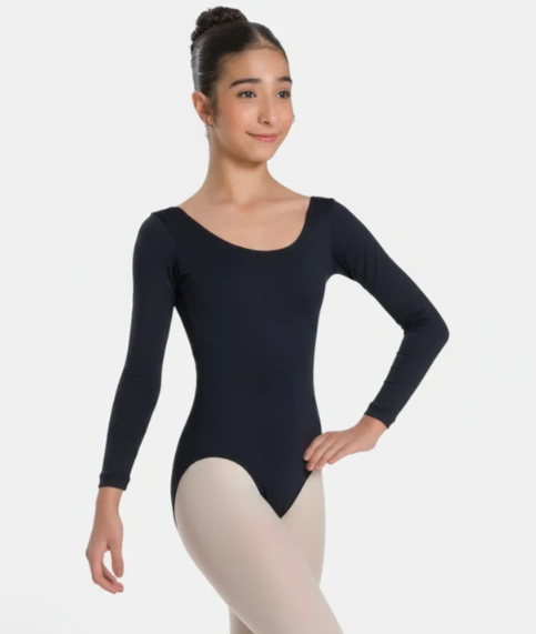 SL15 - Kids Long Sleeve Leotard