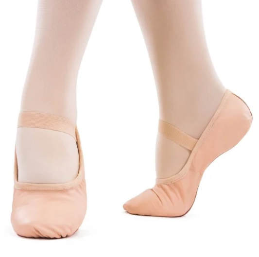 SD69L Full Sole Leather Slipper - Pink