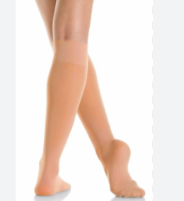 104 Adult Semi Opaque Knee Sock 2PK