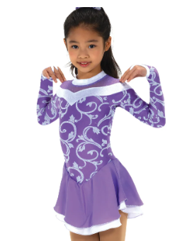 624 - Lavender Ice Dress (Youth 12-14)