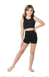 22406A Adult High Waist Shorts