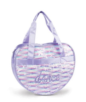 B24510 - Shimmering Heart Sequin Tote.