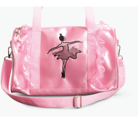 B281 Sequin Ballerina Barrel Bag