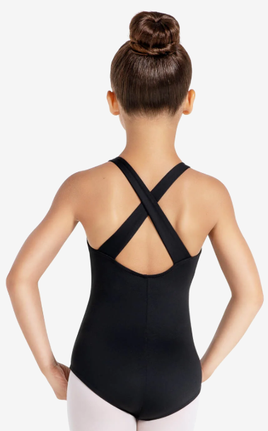 SE1028C - Childs Wide Strap Halter Leotard