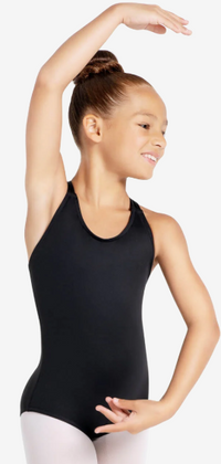 SE1028C - Childs Wide Strap Halter Leotard