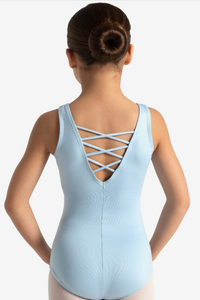 SE1027C - Childs Lace Back Tank Leotard
