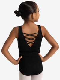 SE1027C - Childs Lace Back Tank Leotard
