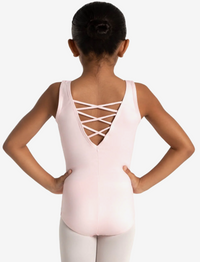 SE1027C - Childs Lace Back Tank Leotard