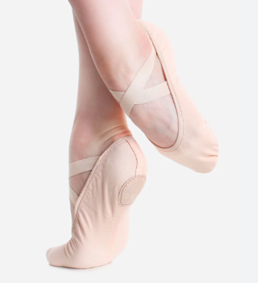 SD120L Super Pro Stretch Canvas Ballet Slipper Pink