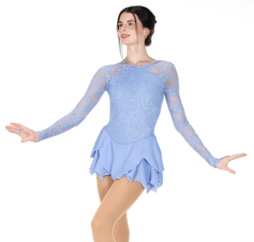 597 - Lady In Lace Skating Dress