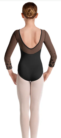 M60002C - Childrens Kaleidoscope 3/4 Sleeve Leotard