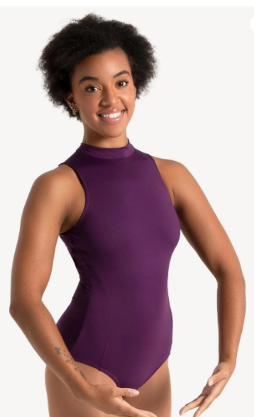 SE1025W - Ladies High Neck Leotard