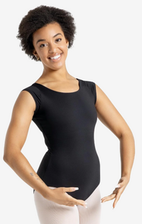 SE1024W - Ladies High Neck Cap Sleeve Leotard