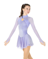 255 - Ladies "Luminous Lilacs" Skating Dress