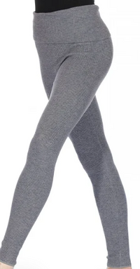 11382W - Ribbed Sweater Knit Legging