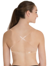 297 - Underwire Padded Clear Back Bra