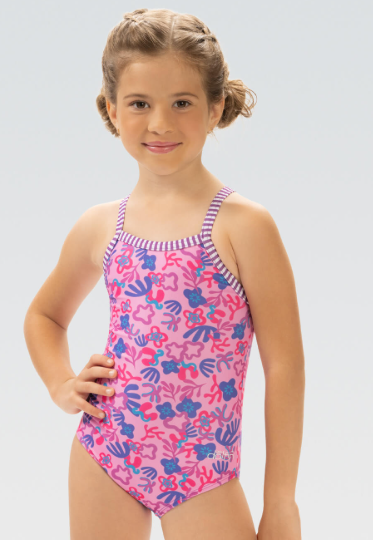 9810 - Little Dolphin Kid's One Piece Swimsuit