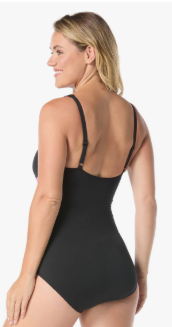 G7A220 - Ladies High Neck One Piece Swimsuit