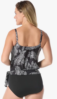 G9U315 - Two Piece Blouson Swimsuit