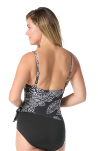 G9U386 Gabar Draped One Piece