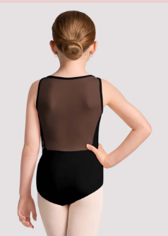 CL40009 - Boat Neck Printed Tank Leotard