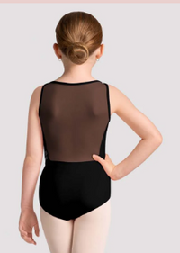 CL40009 - Boat Neck Printed Tank Leotard