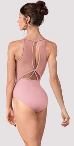 L70007 - Lumina Front Floral Printed Cami Leotard