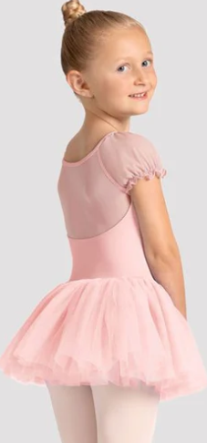 M20007C - Celestia Puff Sleeve Tutu Leotard