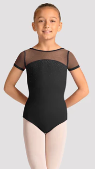 M20008C - Celestia Scoop Neck Gel Detail Leotard