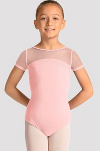 M20008C - Celestia Scoop Neck Gel Detail Leotard
