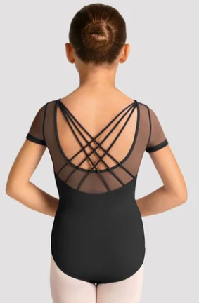 M20008C - Celestia Scoop Neck Gel Detail Leotard