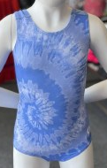 E3630 Adut Tie Dye Gymnastics Leotard