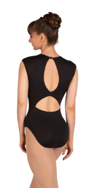 25112A - Cap Sleeve Square Neck Leotard