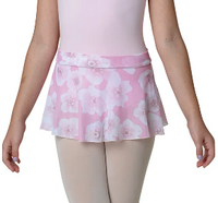 22405C - Flower Printed Skirt