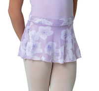 22405C - Flower Printed Skirt