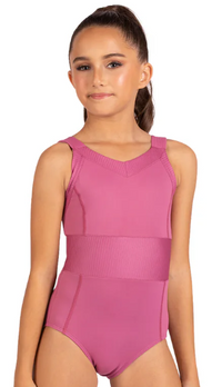 25122C - Kids Camisole Insert Ribbed leotard