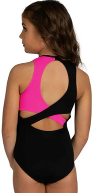 25105C - Two Tone Tank Leotard