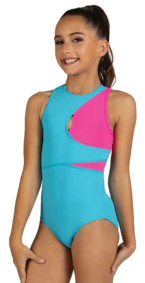25105C - Two Tone Tank Leotard