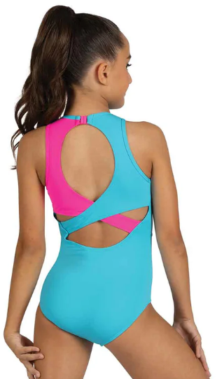 25105C - Two Tone Tank Leotard