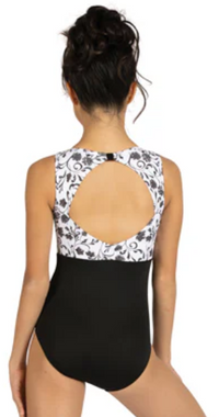 25109C - Print Bodice Leotard