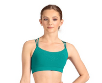 M30010L - Scoop Neck Crop Top