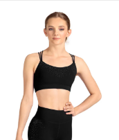 M30010L - Scoop Neck Crop Top