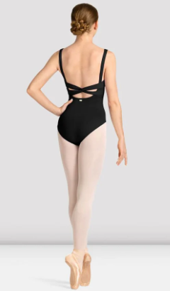 M50004LM - Ladies V Neck Dot Print Tank Leotard