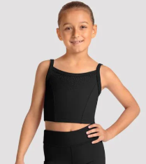 M30012C - Kids Wide Band Crop Cami
