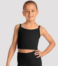 M30012C - Kids Wide Band Crop Cami