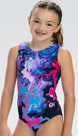 E5312 - Adult Vivid Flow Tank Gymnastics Leotard