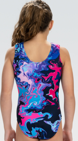 E5312 - Adult Vivid Flow Tank Gymnastics Leotard